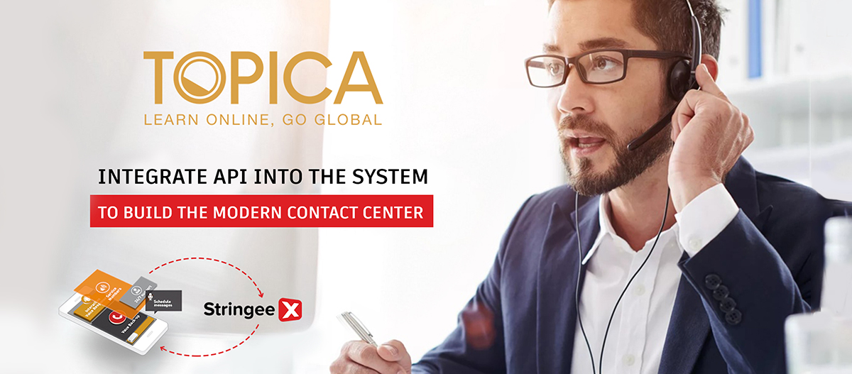 Topica - The road to building a professional call center system