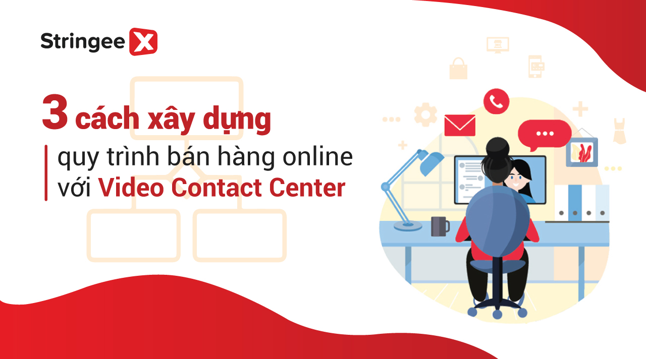 3 cách xây dựng quy trình bán hàng online với Video Contact Center